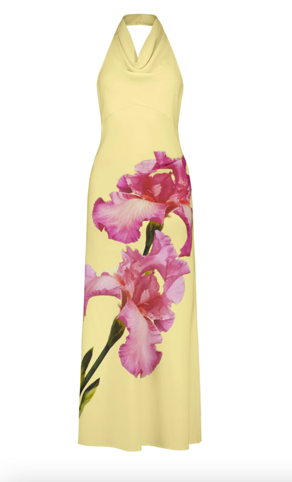 Cowl Slip Dress | Iris Floral
