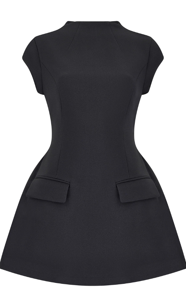 The Ultimate Muse Cap Sleeve Mini Dress