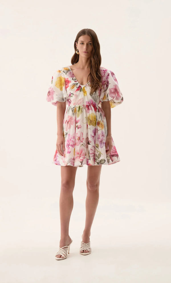 Aje Fleur Mini Dress