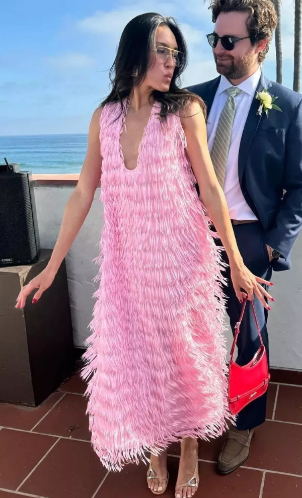 Midi Fringe Dress