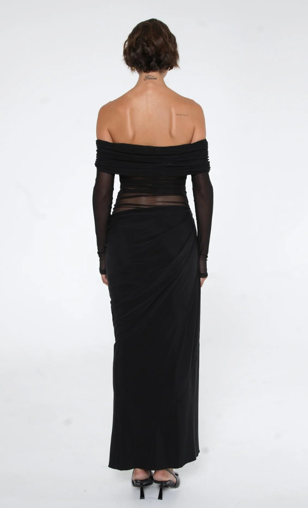 Yasmin Off-Shoulder Maxi Dress