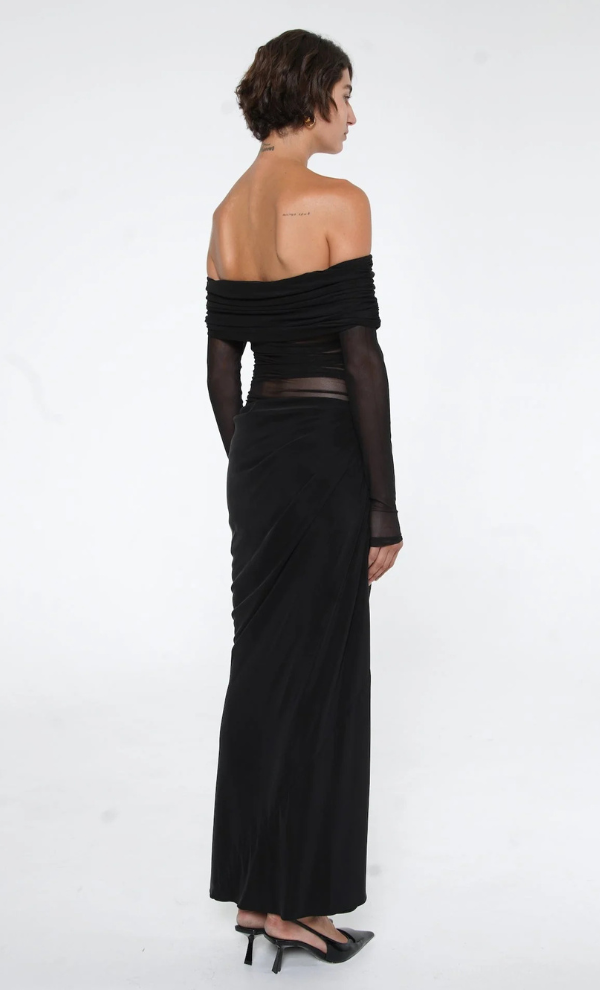 Yasmin Off-Shoulder Maxi Dress