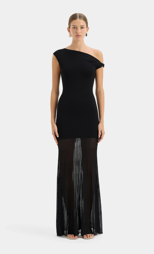 Indigo Twist Dress