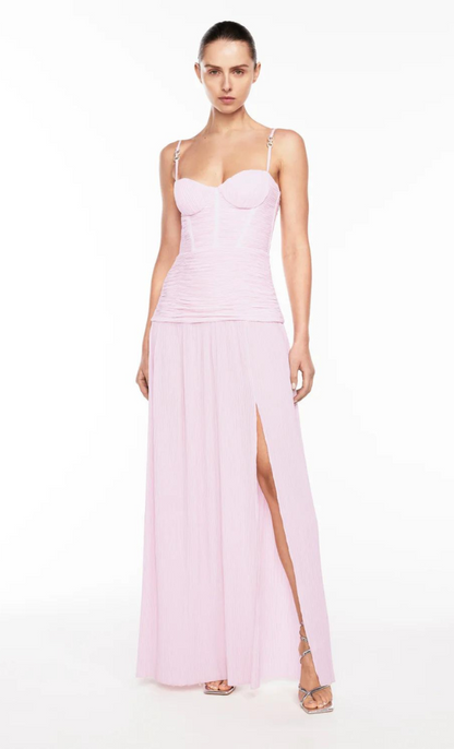 double time pleat dress Double Time Pleat Dress – Higher Dress Rental