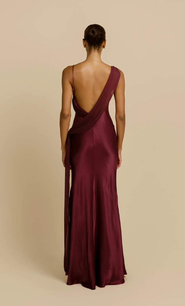 HELENA DRESS PLUM