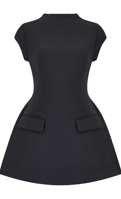 The Ultimate Muse Cap Sleeve Mini Dress