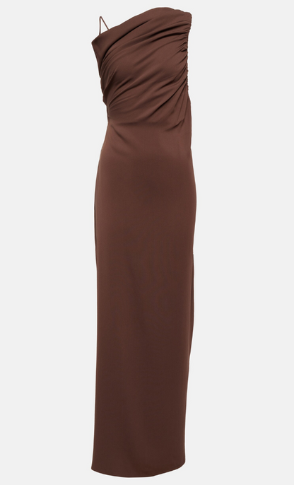 Cowl Drape Dress