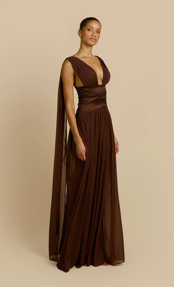 RAMONA DRESS CACAO COMING SOON