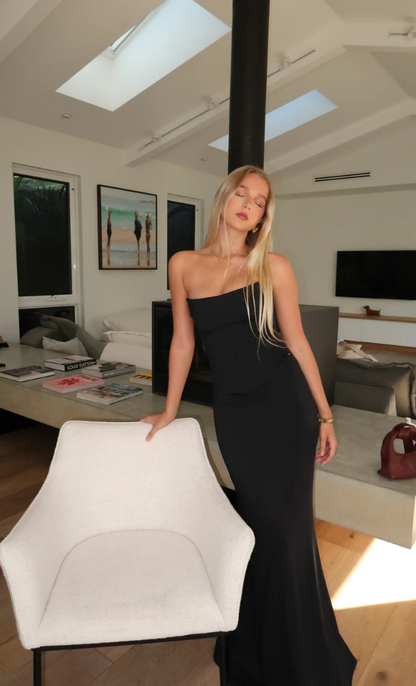 LOUIE GOWN - BLACK