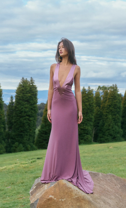Rosa Gown - Mauve
