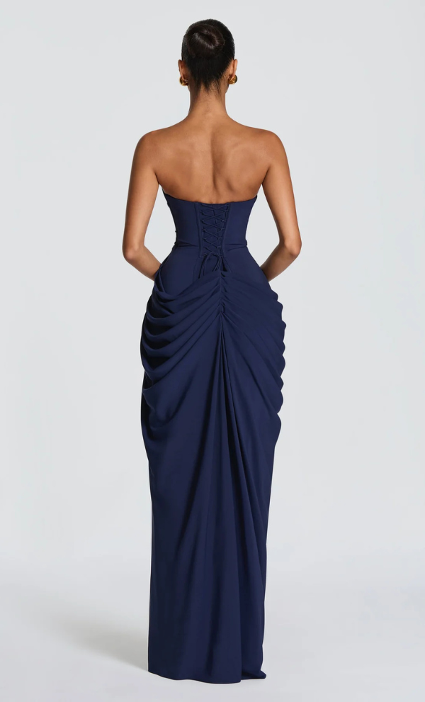 Cyra Maxi Dress - Navy