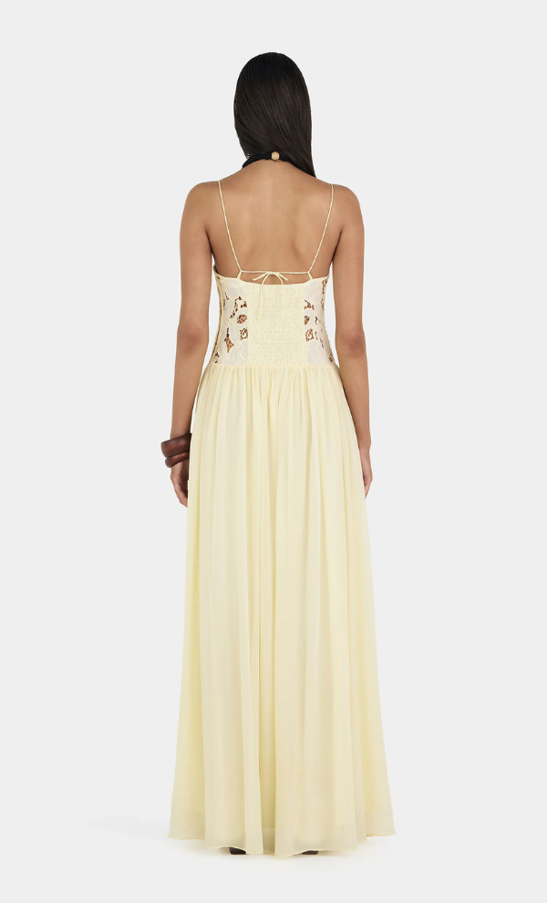 Stephanie Maxi Dress Butter