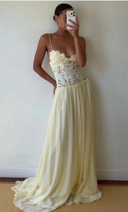 Stephanie Maxi Dress Butter