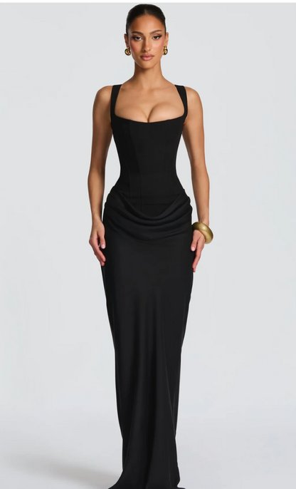 Cornelia Maxi Dress - Black