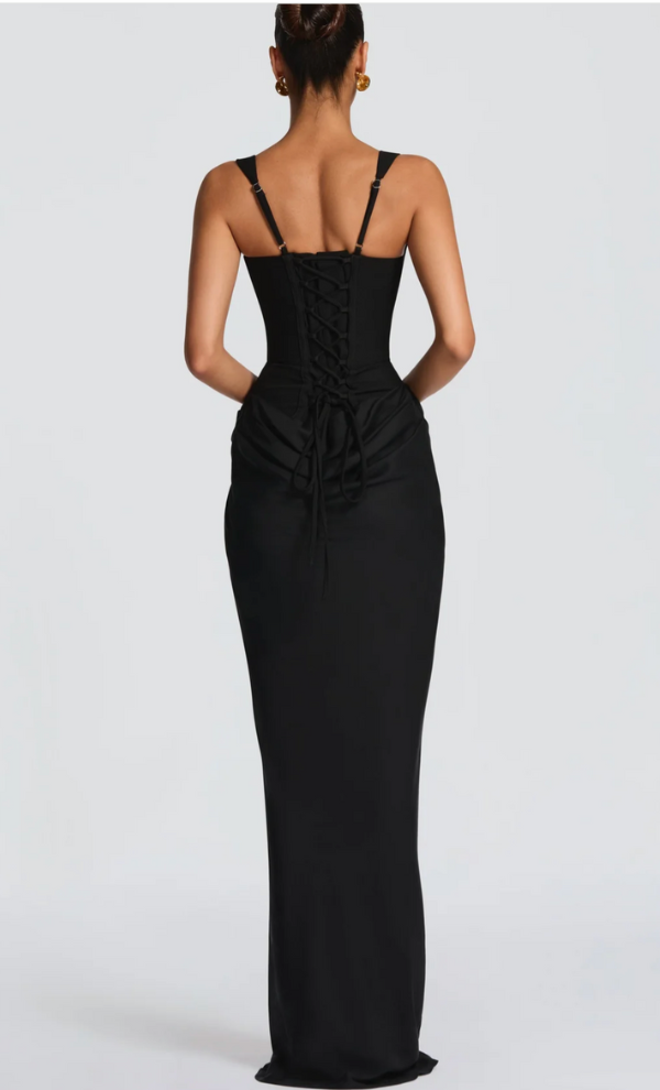 Cornelia Maxi Dress - Black