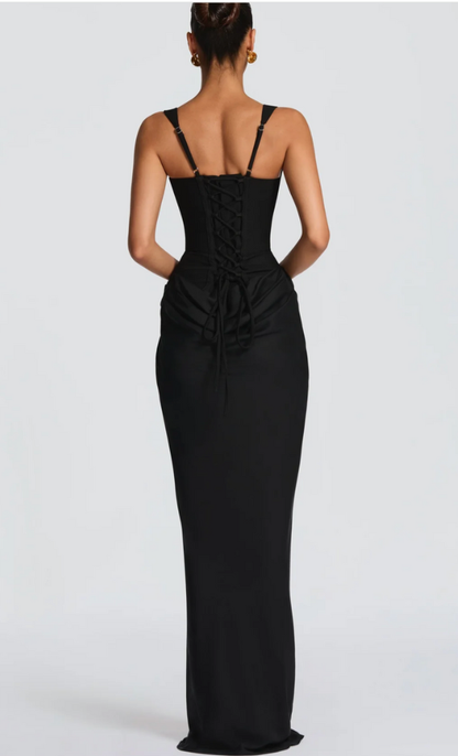 Cornelia Maxi Dress - Black