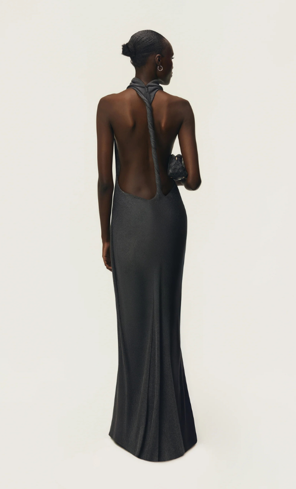 ROMY DRESS CHROME