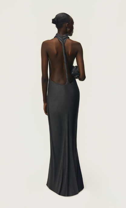 ROMY DRESS CHROME