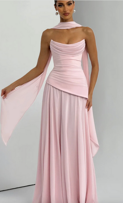Patricia Maxi Dress - Blush
